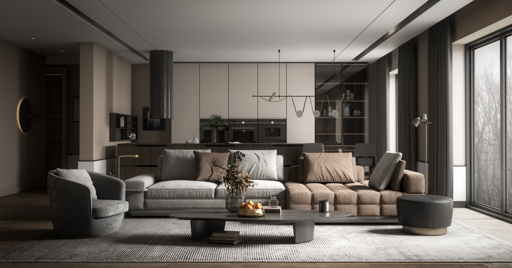 Salon ve Oturma Odası